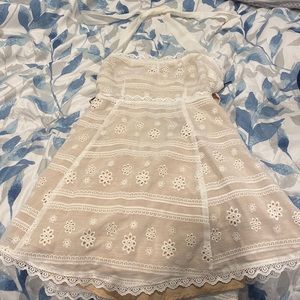 Forever 21 White Mini Dress